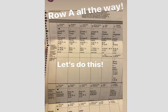 An Instragram story posted by Melissa DeRosa on Thursday